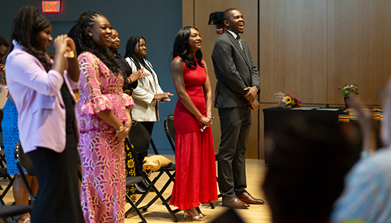 Carlisle Donning of the Kente Ceremony