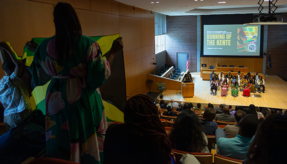 Carlisle Donning of the Kente Ceremony
