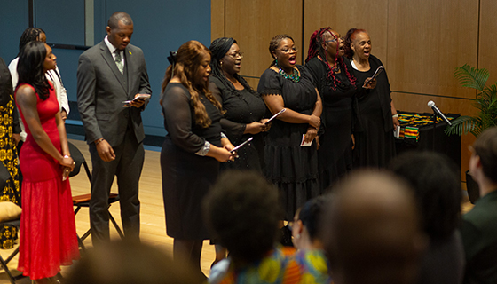 Carlisle Donning of the Kente Ceremony