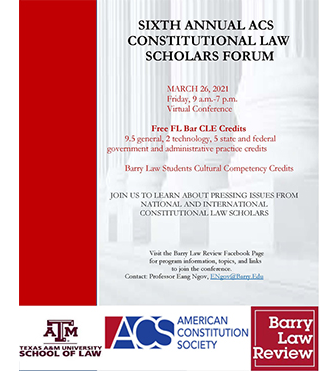 ACS Constitutional Law Scholars Forum
