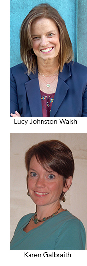 Lucy Johnston-Walsh and Karen Galbraith