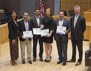 Dickinson Law students recognized for significant contributions to public interest and pro bono causes