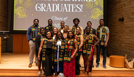 University Park Donning of the Kente Ceremony