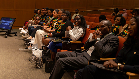 University Park Donning of the Kente Ceremony