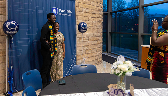 University Park Donning of the Kente Ceremony