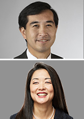 John Yang and Esther Lim
