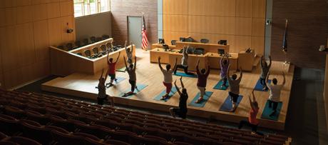 Yogi in the Courtroom