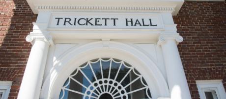 Trickett Hall entrance