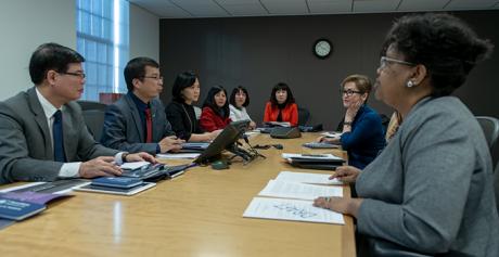 Vietnamese delegation visits Dickinson Law to discuss international research and legal education partnership 