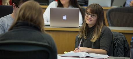 Students in class