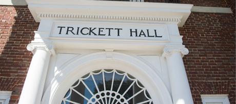 Trickett Hall Entrance